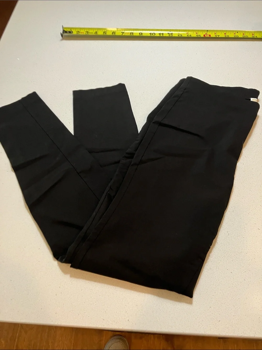 Michael Kors Black Slim Straight Leggings size large